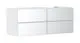 Hansgrohe-HG-Xevolos-E-Waschtischunterschrank-Mattweiss-1370-550-mit-4-Schubkaesten-fuer-Konsolen-mit-Aufsatzwaschtisch-geschliffen-rechts-Weiss-Metallic-54239320 gallery number 1